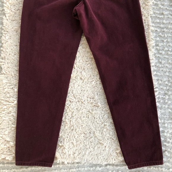SOLD Vintage Rider maroon high waisted jeans - Picture 8 of 8